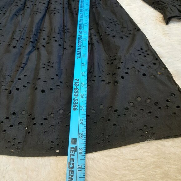 Rebellion Again Women's Black Boho Mini Dress Size XS - Picture 6 of 9